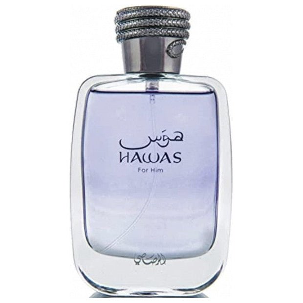 HAWAS FOR HIM Rasasi Eau de Parfum - KURZO | PARFUMS & DECANTS