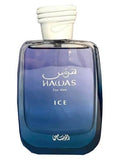 HAWAS ICE Rasasi Eau de Parfum - KURZO | PARFUMS & DECANTS