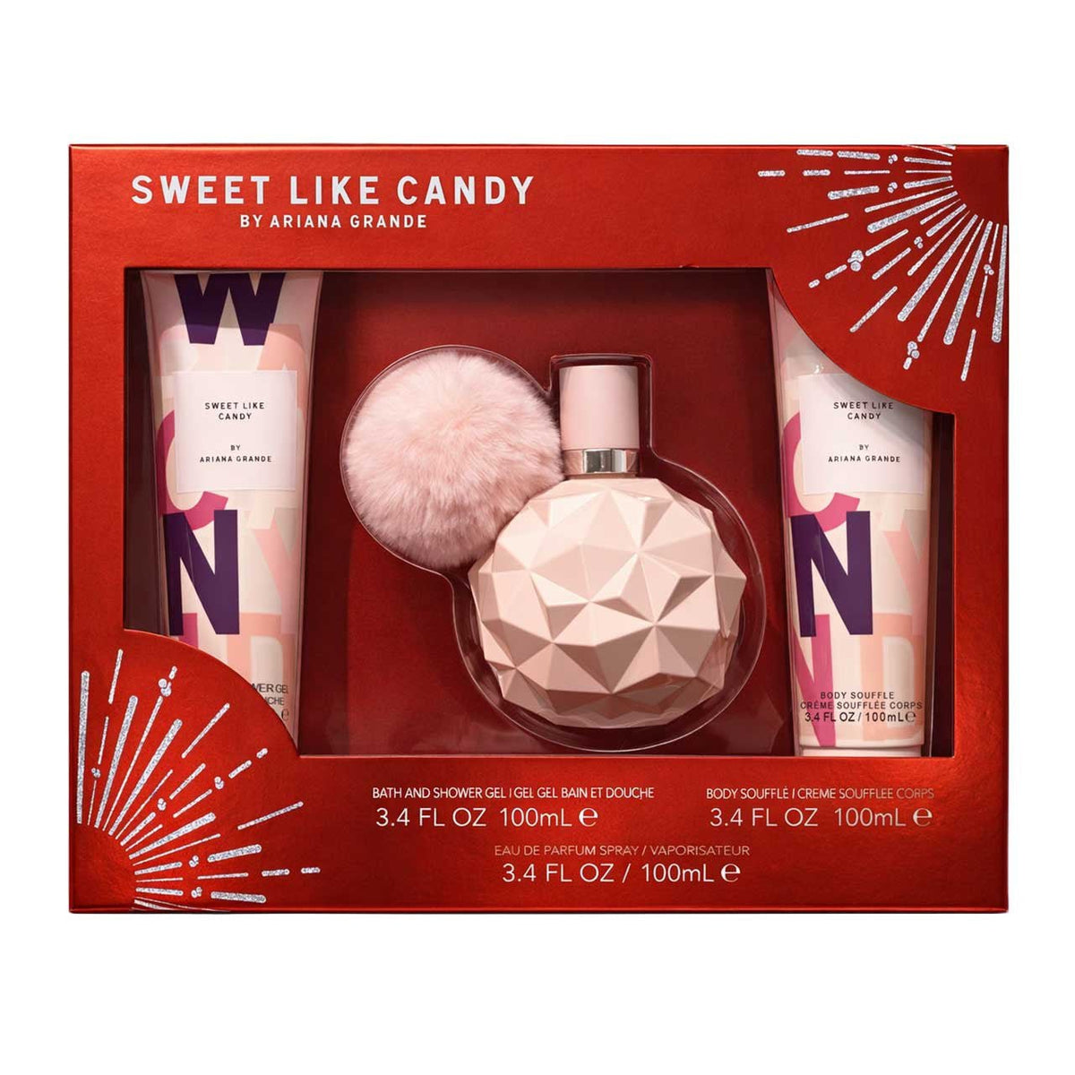 SET ARIANA GRANDE SWEET LIKE CANDY - KURZO | PARFUMS & DECANTS