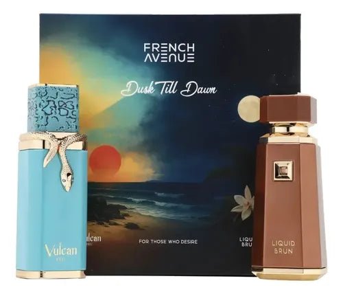 SET FRENCH AVENUE LIQUID BRUN / VULCAN FEU - KURZO | PARFUMS & DECANTS