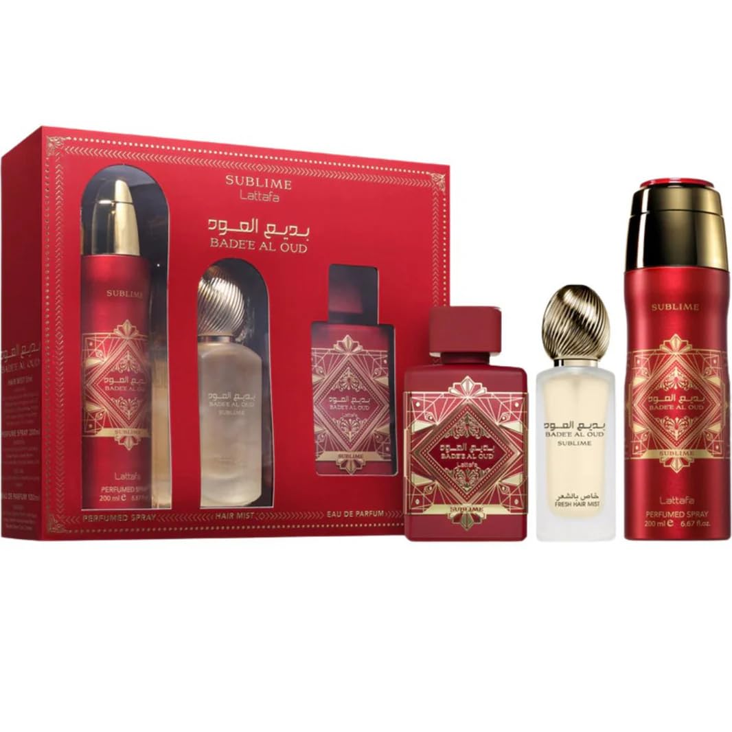SET LATTAFA BADEE AL OUD SUBLIME - KURZO | PARFUMS & DECANTS